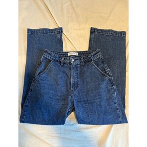 Abercrombie & Fitch Blue Straight Leg Jeans